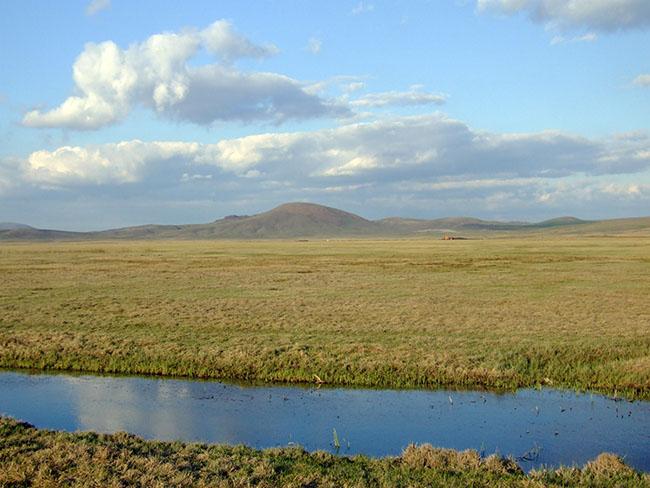 Пештерско поље (63 km 2 ) високо је (1150 m надморске висине) и плитко (50 m). Изграђено је у скрашћениј динарској површи (Пештерској заравни).