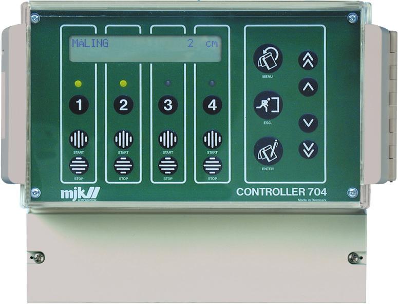 U P R A V L J A N J E C R P K A M A MJK uređaji za kontrolu rada crpki sa ultrazvučnim ili hidrostatskim mjeračima razine