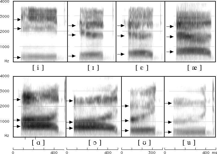 Formantna struktura vokala Akustička