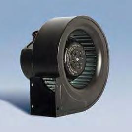 Serija CBM malih dimenzija Centrifugalni ventilatori izrađeni od galvanizvanog čelika, zaštićeni od korozije poliester bojom, sa unapred zakrivljenim lopaticama ventilaciong kola, spoj ventilaciono