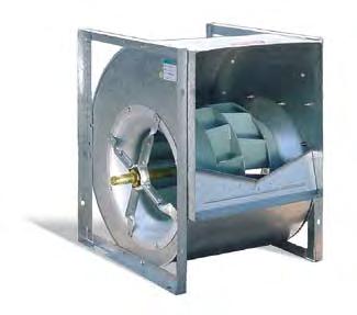 Centrifuglani ventilator duplog ulaza BDB Serija DBD serija je DIDW centrifugalni ventilator velike eikasnošću sa unazad zakrviljenim lopaticama.