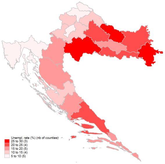 4.4. Reforme u cilju jačanja konkurentnosti i ulaganja* Hrvatska ima nisku stopu korištenja ultrabrzog širokopojasnog interneta. U 2018.
