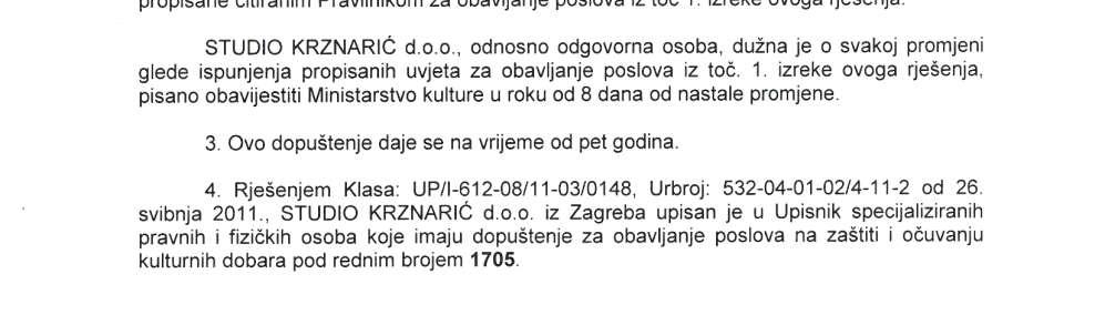 STUDIOKRZNARIĆ STR. : 10 1.04.