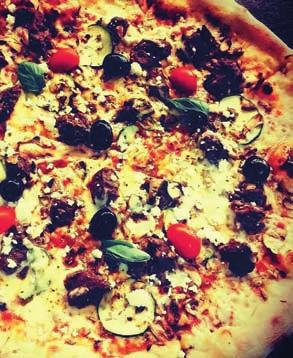 ISTARSKA PIZZA (umak rajčica, sir, mozzarela, tartufi, špek, rikula, chery rajčica, grana padano) 7.
