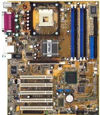 Matična ploča ASUS 865PE za pentium IV Ležište procesora Napajanje ploče 20 pinski konektor Dodatno