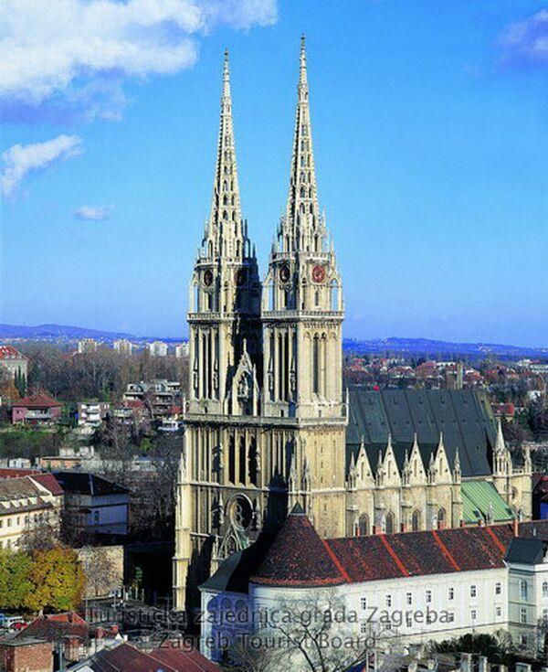 The center of the Zagreb diocese The most famous Croatian cathedral The Cathedral was damaged