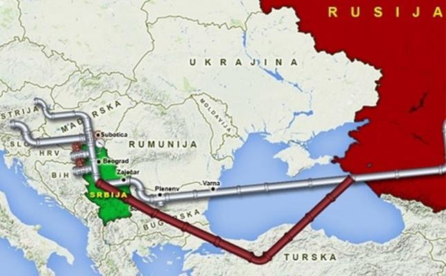 VIJESTI IZ SVIJETA Gasprom presjekao: Turski tok ide i kroz Srbiju Ruska kompanija Gasprom donijela je odluku da gasovod Turski tok nastavi svoju trasu kroz Bugarsku, Srbiju, Mađarsku i Slovačku.