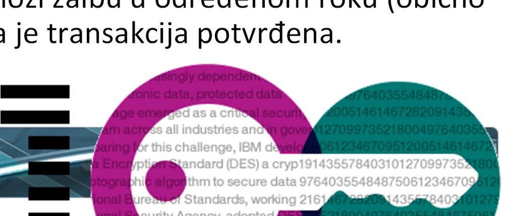 Kriptografske mere bezbednosti Autorizacija putem pomoćnog kanala 10 U ovom sistemu autorizacije (out-band authorization) postoje dva učesnika: verifikaciona strana (obično banka) i autorizaciona