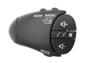 28 Stražnji kotačić: radio: promijenite način rada radija (prethodno upamćene/s popisa/frekvencija); medij: prebacivanje na prethodnu/sljedeću pjesmu. 29 Promjena medija (CD/USB/AUX).