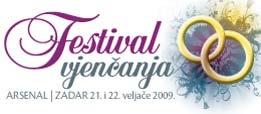 godine u prostoru Arsenala. Na prvoj manifestaciji je sudjelovalo 30 obrtnika, drugi po redu Festival vjenčanja održao se u dane vikenda, 21. i 22. veljače 2009.