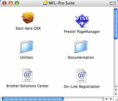 Install Other Drivers or Utilities Možete instalirati dodatni MFL-Pro Suite softver s uslužnim programima, instalirati bez ScanSoft PaperPort SE s OCR-om od tvrtke NUANCE ili instalirati samo
