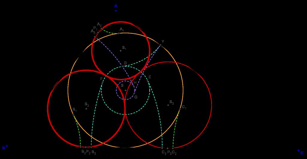 POGLAVLJE 2. PROBLEM KONSTRUKCIJE 6 točki Y. Kružnica sa središtem u A polumjera AY siječe AS u D.