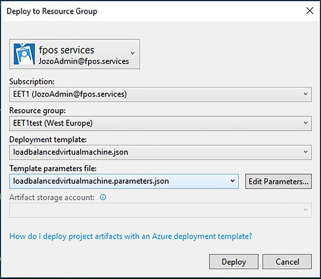 Slika 8: Prozor za implementaciju resursne grupe Figure 8: Resource group implementation window Slika 9: Prozor za konfiguraciju vrijednosti parametara Figure 9: Parameter configuration window