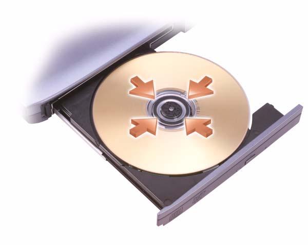 Korištenje multimedija Reprodukcija CD-a ili DVD-a OBAVIJEST: Ne pritišćite CD ili DVD ladicu prilikom otvaranja ili zatvaranja. Ladicu držite zatvorenom kada ne koristite pogon.