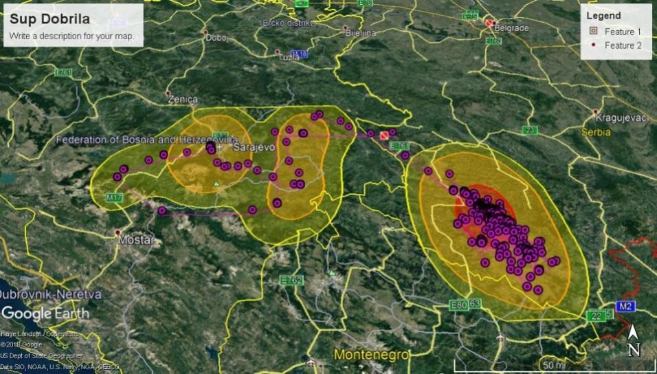 До сада је забележено 3724 налаза обележених птица, а само 2019. забележено је 424 налаза наших птица, 109 налаза птица са страним ознакама и 13 налаза наших птица у иностранству.