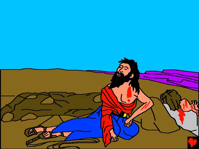 Гледајући да га нико не види, Мојсије је напао Египћанина.
