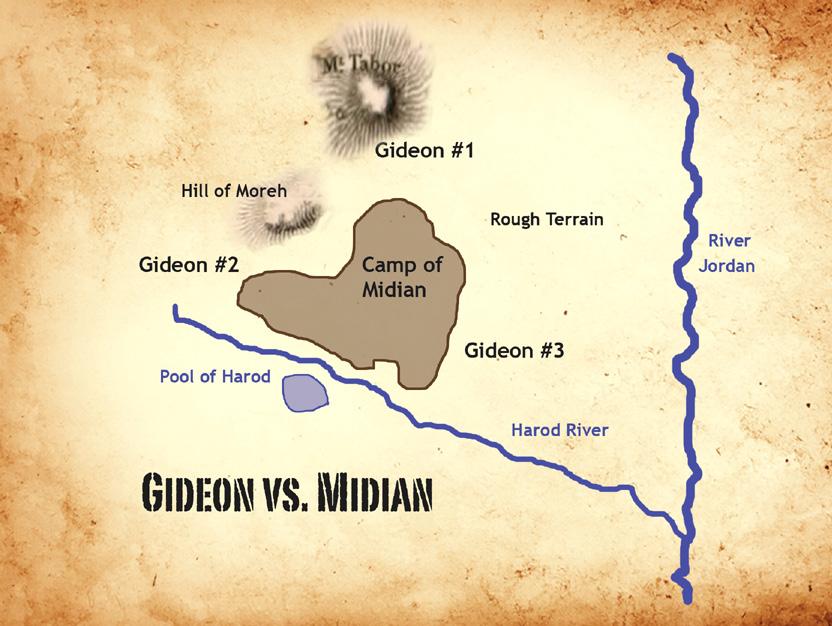 Gideon protiv Midjana lom polumjeseca i zvijezde. Ta je povezanost žestoko demantirana ali je očito uvjerljiva.