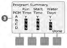 informacija za sve programe: Okrenite odabirač programatora na "Test All Stations / Check System".