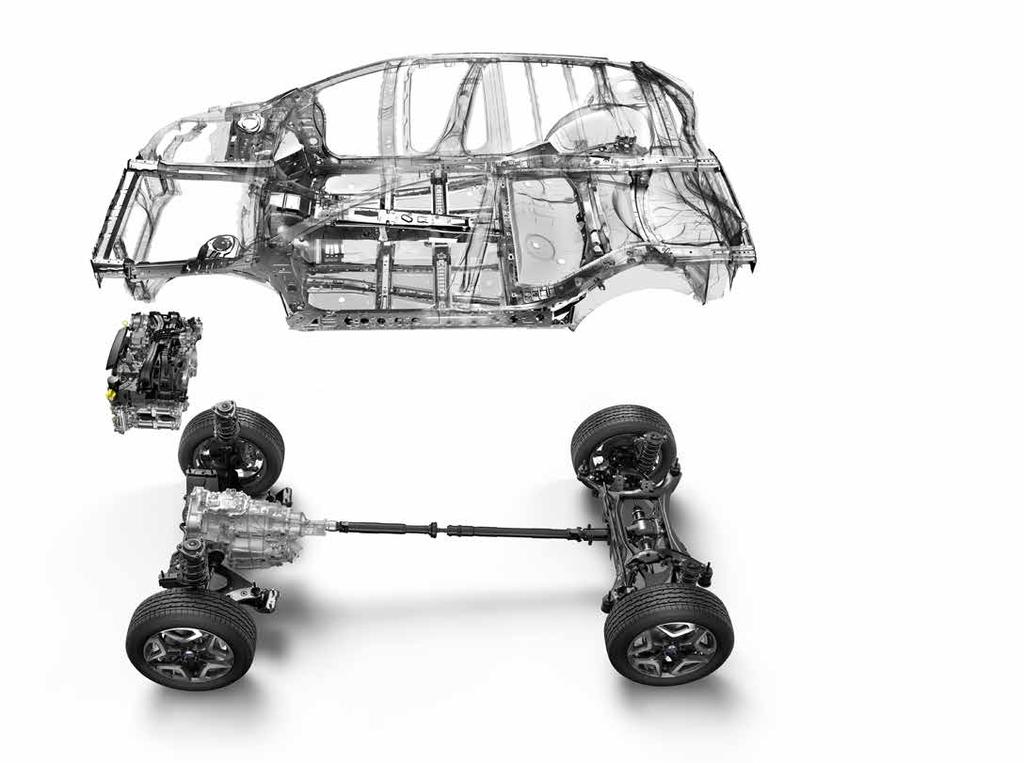 04 SRCE TEHNOLOGIJE SUBARU Tehnologija koju skriva SUBARU XV omogućit će vam vožnju kakvu samo Subaru može pružiti.