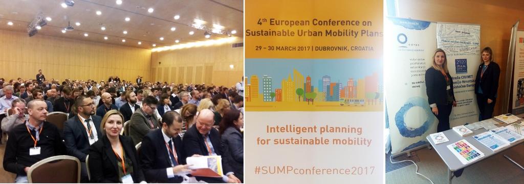 Sudjelovanje na događanjima 4. Europska konferencija o planovima održive urbane mobilnosti Dubrovnik, 29. - 30. 3. 2017.