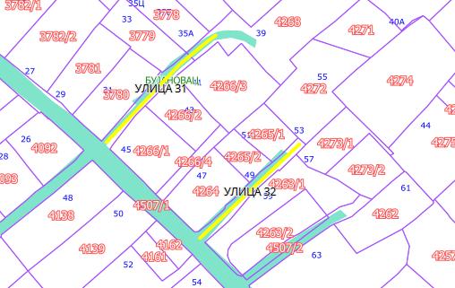 завршава се на кп 4268, између кп 3777 и кп 4266/3, КО Бујановац. Опис предложене улице бр.