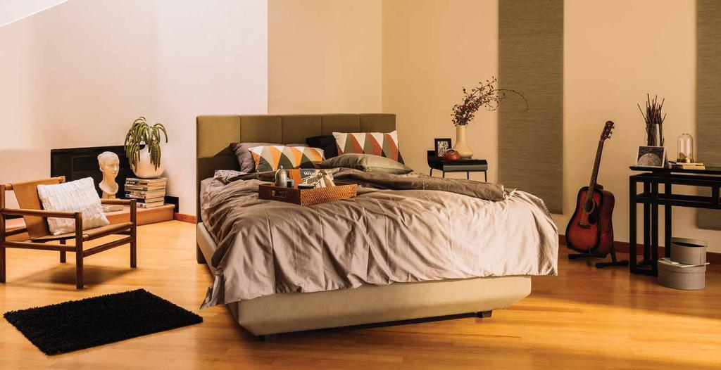 Tosca Krevet Tosca jednostavnog je stila, idealan odabir za one koji preferiraju pročišćenu liniju i formu.