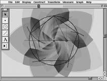 Primijenite: translaciju, rotaciju, refleksiju, dilataciju kako bi stvorili crteæ sjajne simetrije.