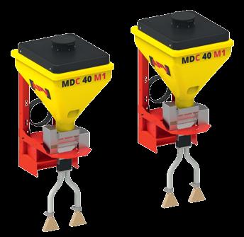 MDc 40 M1 bez zraka, za kemikalije Vaše prednosti Na popisu instituta Julius Kühn Institut Multidozator MDC 40 M1 (C za Chemikalien, hrv. kemikalije) poseban je oblik stroja MDG 40 M1.