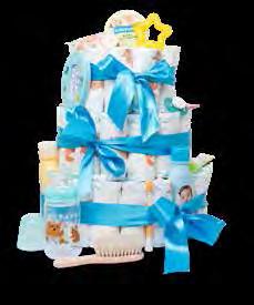 / 0,17 Lijepo dizajnirana torta od pelena pretvara pelene, igračke i pribor za bebe u čaroban poklon koji nikoga neće ostaviti