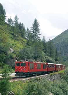 Prva dionica muzejske pruge ponovno je otvorena 1992., a čitava pruga duga 17,8 km u ljeto 2010. Lokomotive koje danas voze na DFB-u dio su opsežnoga projekta nazvanog»back to Switzerland!«.
