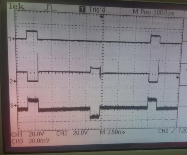 Napon koji se javlja prilikom vremena stanke ventila također je pretpostavljen analizom i iznosi približno E. Međutim prema slici 4.8.