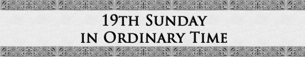 A READING FROM THE BOOK OF WISDOM: WIS 18:6-9: That night had been foretold to our ancestors, so that, once they saw what kind of oaths they had put their trust in, they would joyfully take courage.