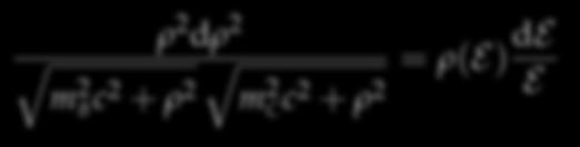Feynman-ovi dijagrami Pravila u jednom modelu-igrački Smenom imamo odnosno E := c m 2 Bc 2 + 2 + m 2 Cc 2 + 2 d d E d de = c +