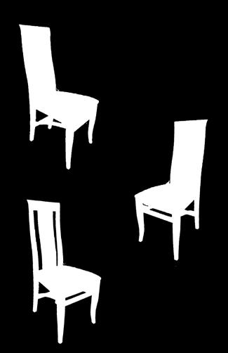 stolica Jelena dimenzije: 500 x 500 x 1070 stolica Jelena dostupna i u modelu sa