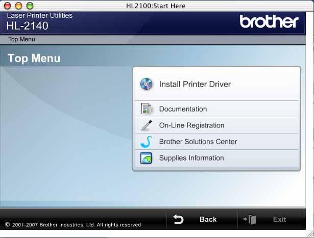 Početak rada 4 CD-ROM (koji ste dobili) Na CD-ROM-u možete saznati razne informacije. Windows Macintosh Install Printer Driver Instalirajte pokretački program pisača.