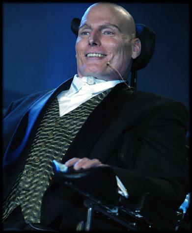 Kristofer Riv, glumac poznat po ulozi Supermena. Godine 1995.