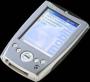Slika 21 : Pocket PC 2002 U lipnju 2003. izlazi nova verzija Pocket PC 2003 koja se kasnije preimenuje u Windows Mobile 2003 (Slika 22) sa kodnim imenom Ozone.