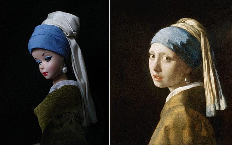 Slika 6, -Joselyn Grivaud-Vermeer s Girl with a Pearl Earring, izvor https://www.theguardian.