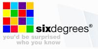 Slika 1 Logo prve društvene stranice-sixdegrees Kronološki redoslijed stvaranja drugih drušvenih mreža slijedi: *LiveJournal - blogovi ili online dnevnici *Black Planet - socijalna mreža za