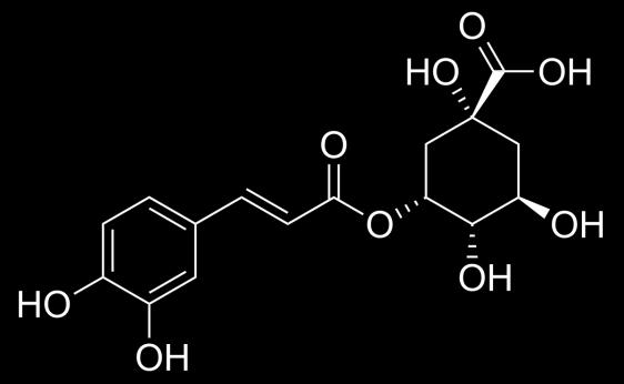 Фенолне киселине представљају нефлавоноидне полифеноле, у плоду ароније најзаступљенија је нехлорогенска киселина (Слика 7). Уз њу је у високом проценту присутна и хлорогенска киселина.
