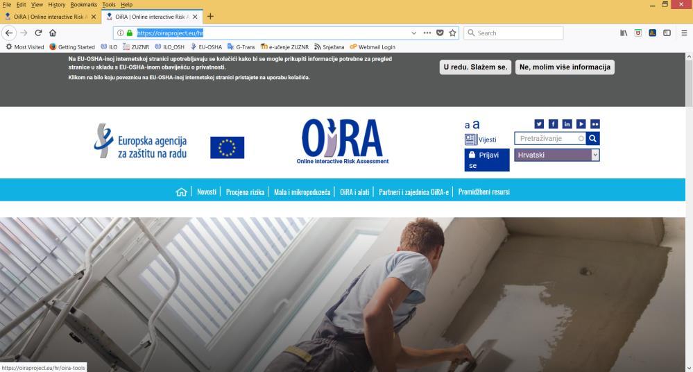 OiRA za frizere prvi online interaktivni alat za procjenu rizika u Hrvatskoj OiRA alat za frizere obuhvaća sve rizike s naglaskom na zaštitu od kemijskih štetnosti i zaštitu kože.