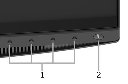 Opis dijelova i kontrola Pogled sprijeda Kontrole na prednjoj ploči Oznaka Opis 1 Funkcijske tipke (za dodatne
