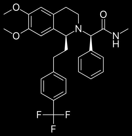 4.1.2.1. Almoreksant Almoreksant ili ACT-078573 (Slika 9) bio je jedan od prvih kompetitivnih dualnih antagonista i prvi koje je stigao do III faze kliničkih ispitivanja.