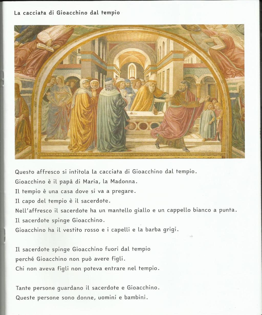 Slika 6. Primjer stranice kataloga za ljude s intelektualnim poteškoćama 12 12 Guida ''Museo per tutti'.
