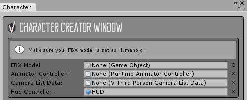 5.3 Kreiranje glavnog lika Za kreiranje glavnog lika korišten je dodatak Invector Third Person Controller.