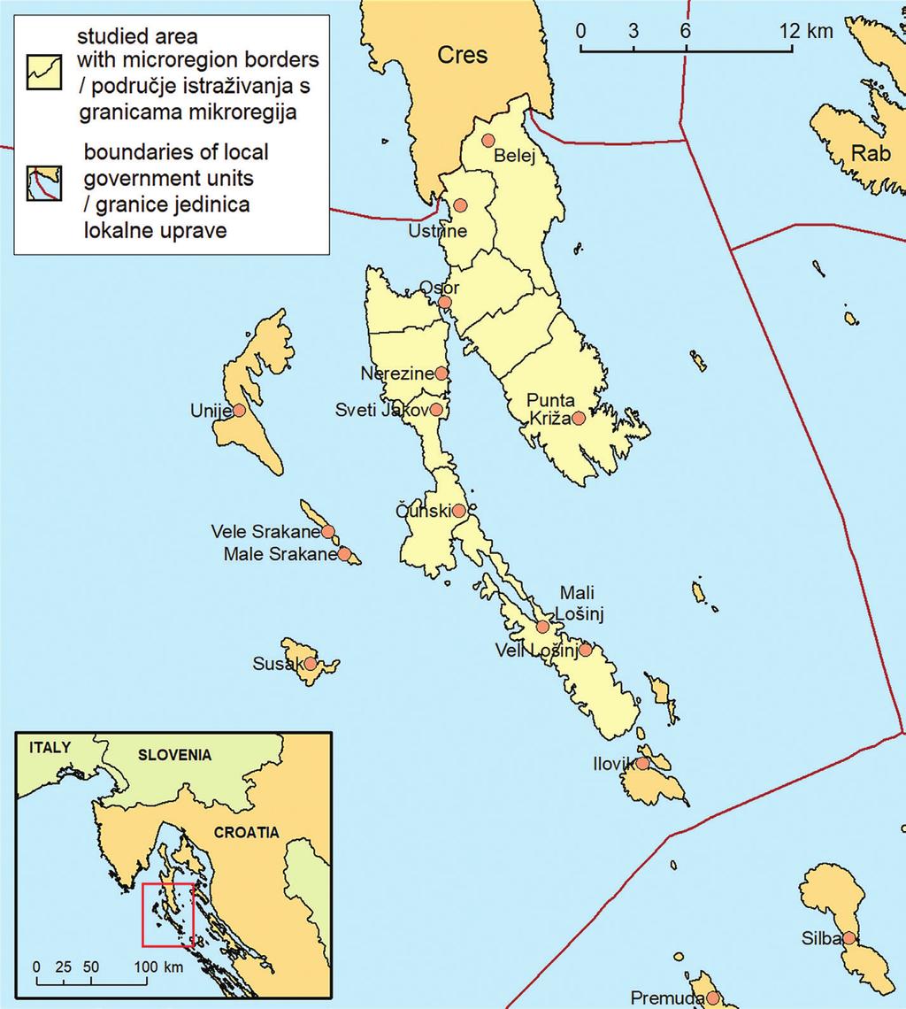H. Grofelnik Assessment of acceptable tourism beach carrying capacity in both normal and COVID-19 pandemic conditions case study of the Town of Mali Lošinj Procjena prihvatljivog turističkog