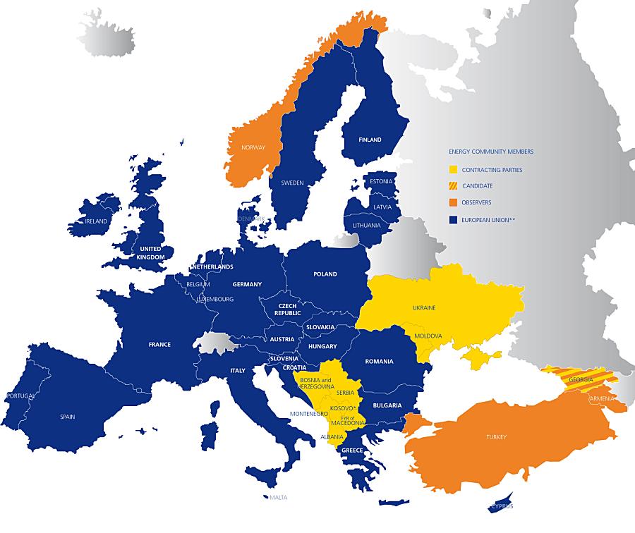 2. Energetska transformacija Crne Gore 2005 - potpisan Ugovor o osnivanju Energetske zajednice; Potpisnice ugovora su Evropska komisija (EU)