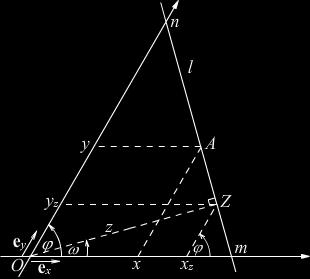 У том посебном случају, ако је φ = 90, косинусна теорема, односно израз за квадрат удаљености l 2, постаје Питагорина теорема.