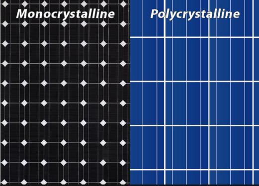 Ćelije od polikristalnog (multikristalnog) silicija Izrađuju se lijevanjem, hlađenjem u kalupu i, nakon što očvrsnu, čine nepravilne poli/multikristalne strukture.