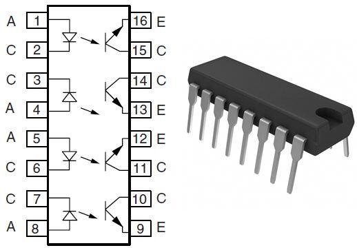 2.7. Opto-izolator Opto-izolator je elektronička komponenta koja pomoću svjetlosti prenosi električni signal između dva izolirana strujna kruga.
